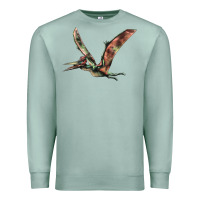 Seafoam Pteranodon Premium Sweatshirt - LillyAllenDesigns