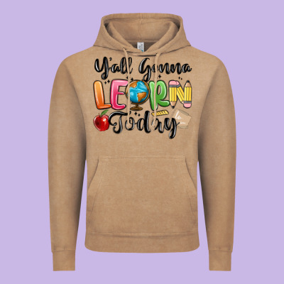 Vintage Hoodie yall gonna learn today