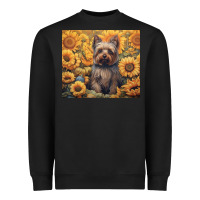 Black yorkshire terrier Heavyweight Sweatshirt - Unal Design