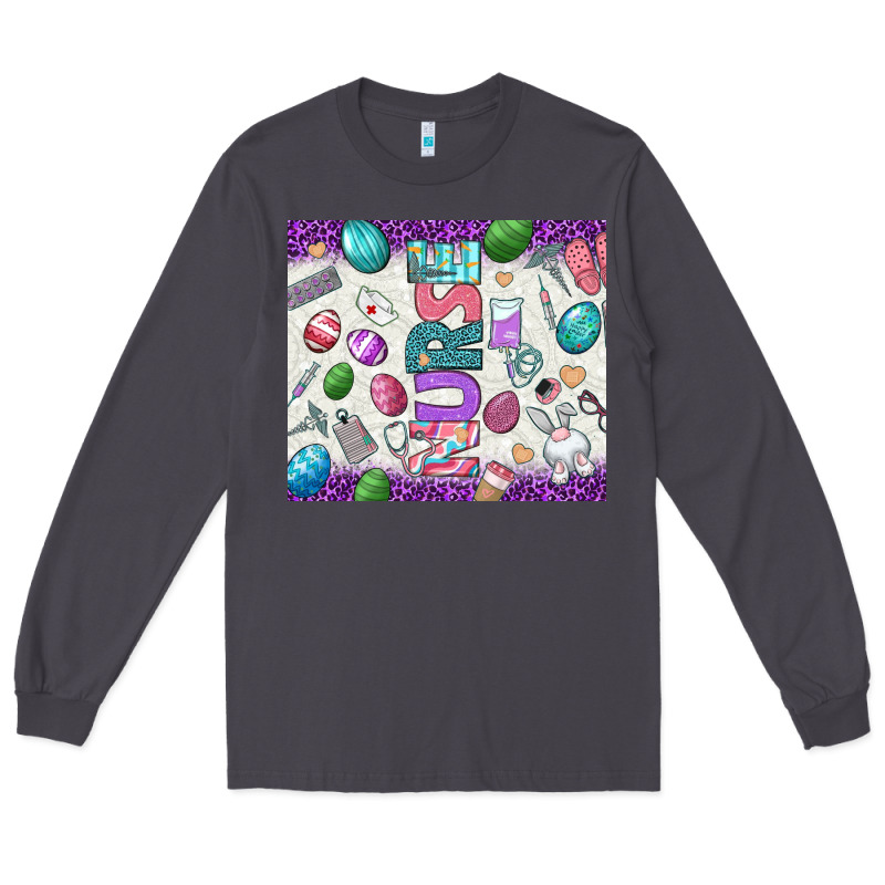 Easter Nurse Tumbler Easter Day Long Sleeve Tee by Neo Western | Teevron