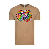 Pride Hearts Vintage Tee | Teevron