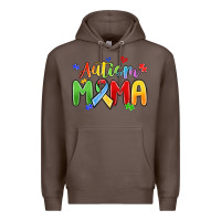 Coffee autism mama Premium Hoodie - MaliasSmallBusiness