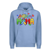 Colony Blue autism mama Premium Hoodie - MaliasSmallBusiness