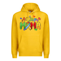 Lemon autism mama Premium Hoodie - MaliasSmallBusiness