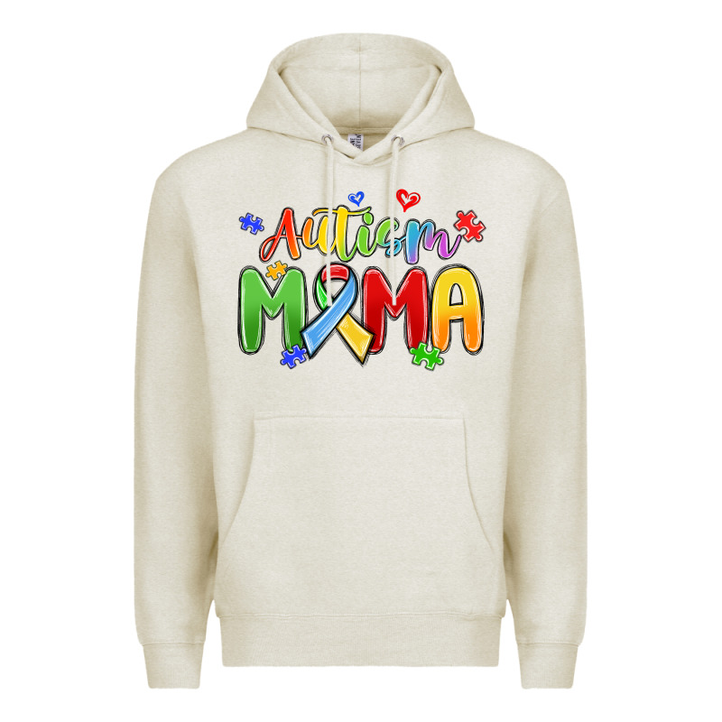 Autism Mama Premium Hoodie by MaliasSmallBusiness | Teevron