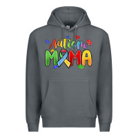 Rock autism mama Premium Hoodie - MaliasSmallBusiness