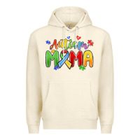 Sandshell autism mama Premium Hoodie - MaliasSmallBusiness