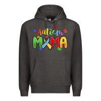 Smoke autism mama Premium Hoodie - MaliasSmallBusiness
