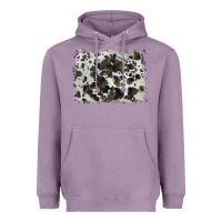 Lavender cowhide background Heavyweight Hoodie - BarkalooDesign