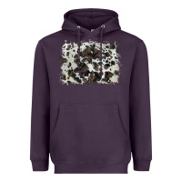 Plum cowhide background Heavyweight Hoodie - BarkalooDesign
