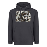 Smoke cowhide background Heavyweight Hoodie - BarkalooDesign