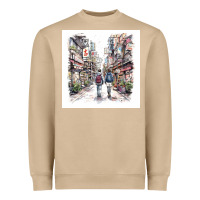 Mushroom Japan Street Heavyweight Sweatshirt - Unal Design