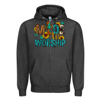 Charcoal Heather made to worship Zipper Hoodie - Artiststas