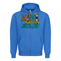 True Royal made to worship Zipper Hoodie - Artiststas