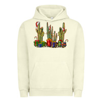 Pigment Pistachio Christmas Cactus Urban Hoodie - LillyAllenDesigns