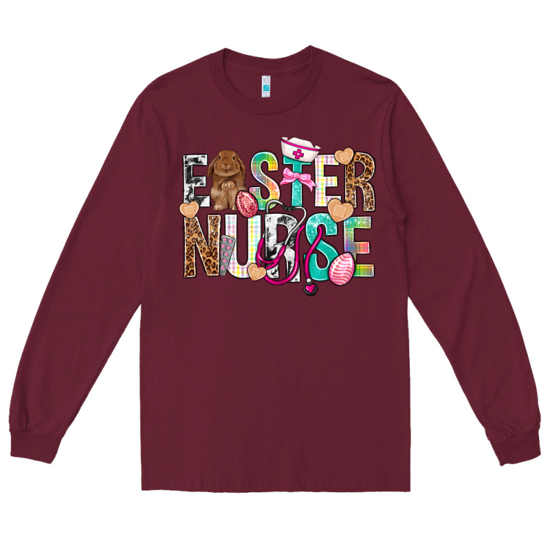 Easter Nurse Easter Day Long Sleeve Tee by Neo Western | Teevron