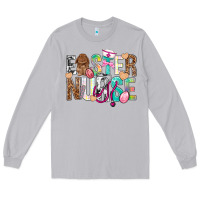 Moon Dust Easter Nurse Easter Day Long Sleeve Tee - Neo Western