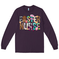 Plum Easter Nurse Easter Day Long Sleeve Tee - Neo Western