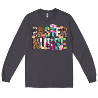 Smoke Easter Nurse Easter Day Long Sleeve Tee - Neo Western
