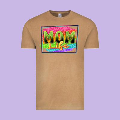 Mom Life Vintage Tee Designed By Zillion Design Studio