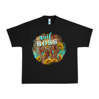 Black nail boss Urban Heavy Tee - BarkalooDesign