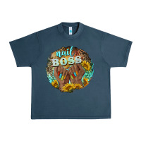 Midnight Navy nail boss Urban Heavy Tee - BarkalooDesign