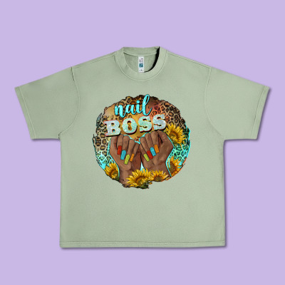 Nail Boss Urban Heavy Tee Designed By Barkaloodesign