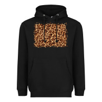 Black leopard background Heavyweight Hoodie - BarkalooDesign