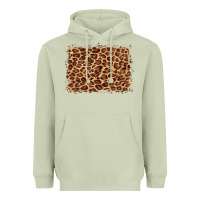Matcha leopard background Heavyweight Hoodie - BarkalooDesign