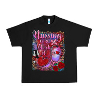 Black nursing is a work of heart Urban Heavy Tee - RanaPortraitStore