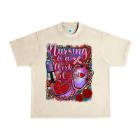 Sandshell nursing is a work of heart Urban Heavy Tee - RanaPortraitStore