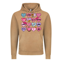 Vintage Camel valentines candy hearts Vintage Hoodie - MaliasSmallBusiness
