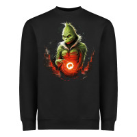 Black Grinch Heavyweight Sweatshirt - Unal Design