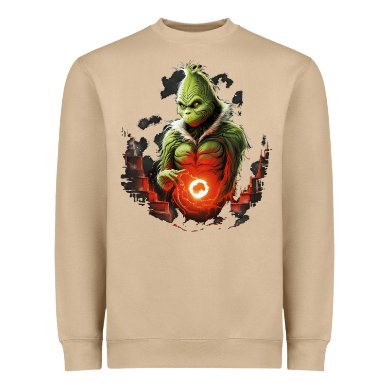 Grinch Heavyweight Sweatshirt by Unal Design | Teevron