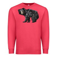 Cardinal Sloth Bear Premium Sweatshirt - LillyAllenDesigns