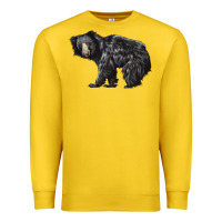 Lemon Sloth Bear Premium Sweatshirt - LillyAllenDesigns