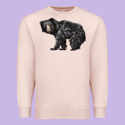 Sloth Bear Premium Sweatshirt Designed By Lillyallendesigns