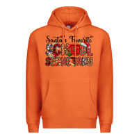 Carrot santa s favorite coffee school secretary Premium Hoodie - MaliasSmallBusiness