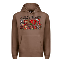 Chestnut santa s favorite coffee school secretary Premium Hoodie - MaliasSmallBusiness