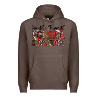 Coffee santa s favorite coffee school secretary Premium Hoodie - MaliasSmallBusiness