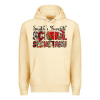 Pina Colada santa s favorite coffee school secretary Premium Hoodie - MaliasSmallBusiness