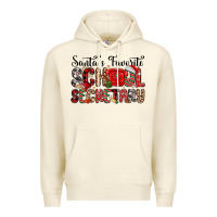 Sandshell santa s favorite coffee school secretary Premium Hoodie - MaliasSmallBusiness