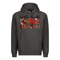 Smoke santa s favorite coffee school secretary Premium Hoodie - MaliasSmallBusiness