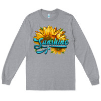 Heather Grey sunshine Long Sleeve Tee - HRA Design Shop