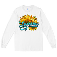 White sunshine Long Sleeve Tee - HRA Design Shop
