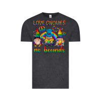 Vintage Black pride gnomies Vintage Tee - texasbilliewilder