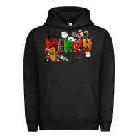 Pigment Black One Merry Nurse Urban Hoodie - LillyAllenDesigns