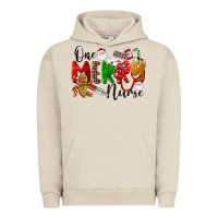 Pigment French Oak One Merry Nurse Urban Hoodie - LillyAllenDesigns