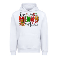White One Merry Nurse Urban Hoodie - LillyAllenDesigns