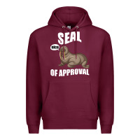 Burgundy Seal nice Of Approval Premium Hoodie - Bettercallsaul